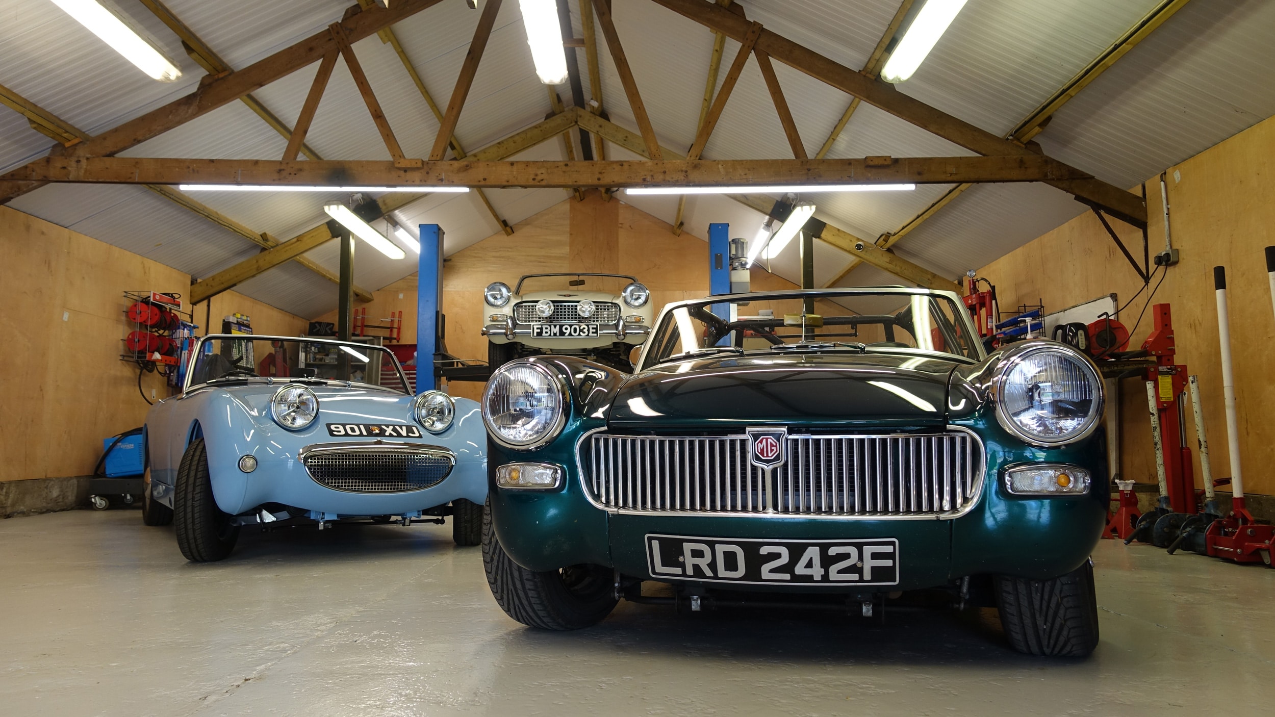 Old Tin Shed Workshop at Bradfield